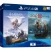 PlayStation 4 Pro Bundle (1 Tb, черный, God of War, Horizon Zero Dawn Complete Edition)